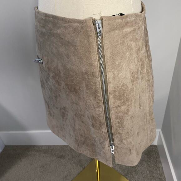 BLANKNYC Leather Mini Skirt Size 27 - Picture 2 of 6